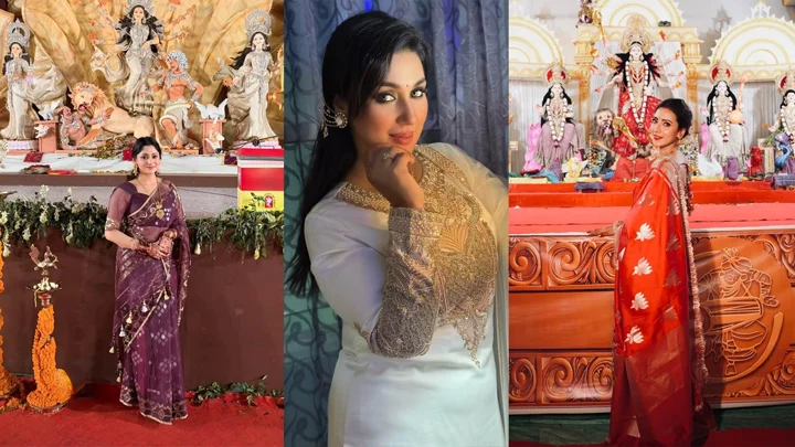 দুর্গোৎসবে তিন নায়িকা: মিম ও পূজা চেরির মণ্ডপ দর্শন, স্মৃতি নিয়ে ঢাকায় অপু বিশ্বাস